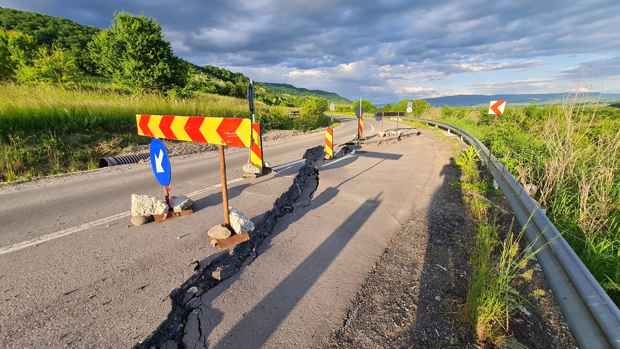 Semnalizare rutieră temporară pe timpul execuției lucrărilor